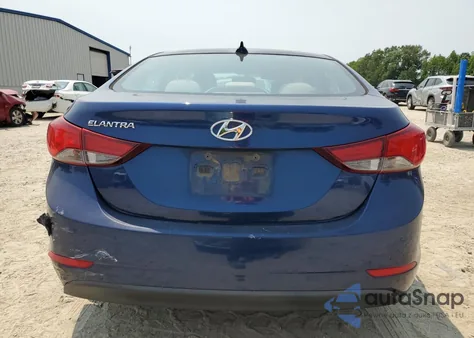 2016 Hyundai Elantra Se z USA, uszkodzony, nr VIN 5NPDH4AE6GH701098